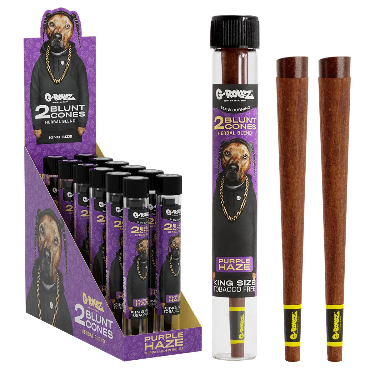 G-Rollz Terpene Infused Blunt Cones