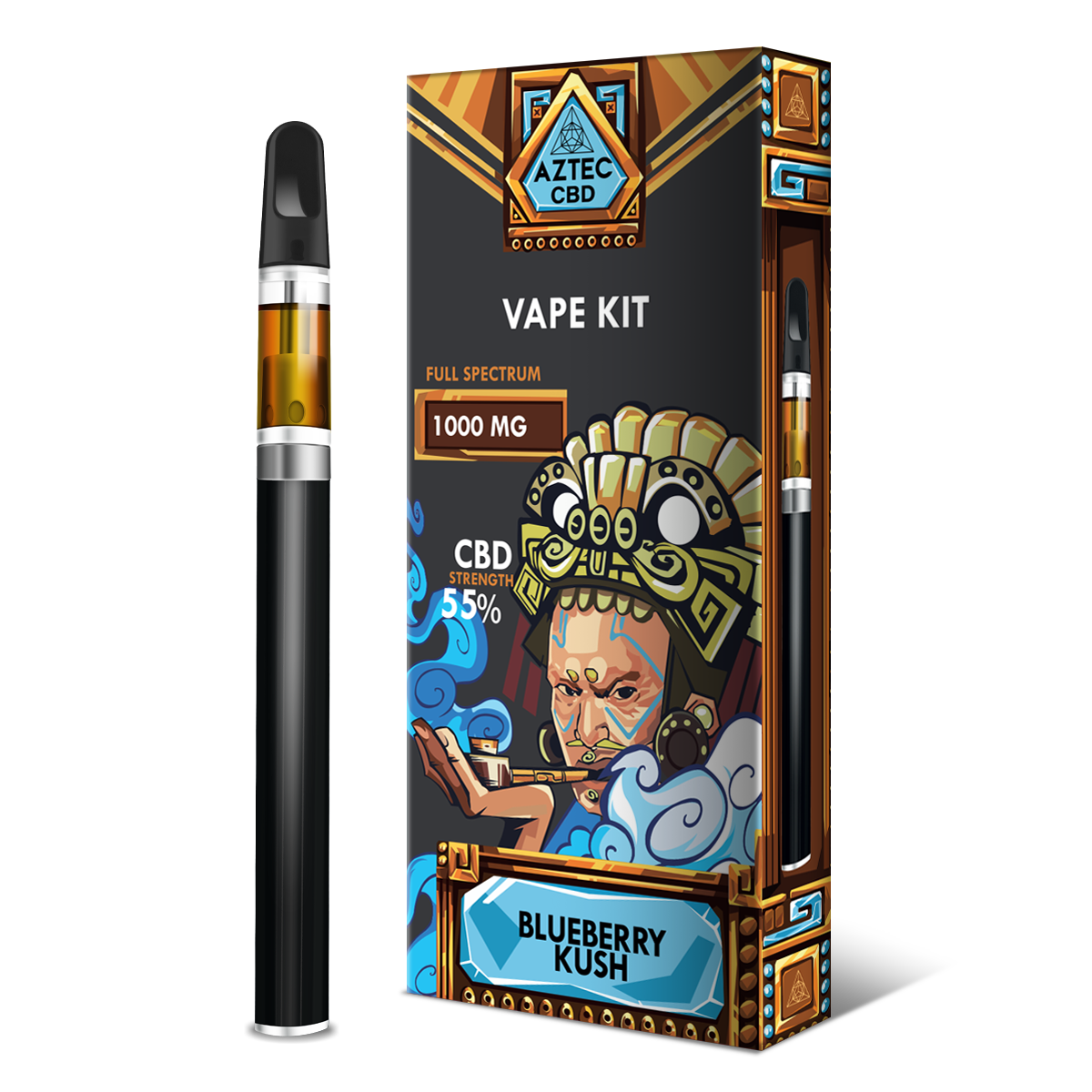 Aztec 55% CBD Vaping Kit