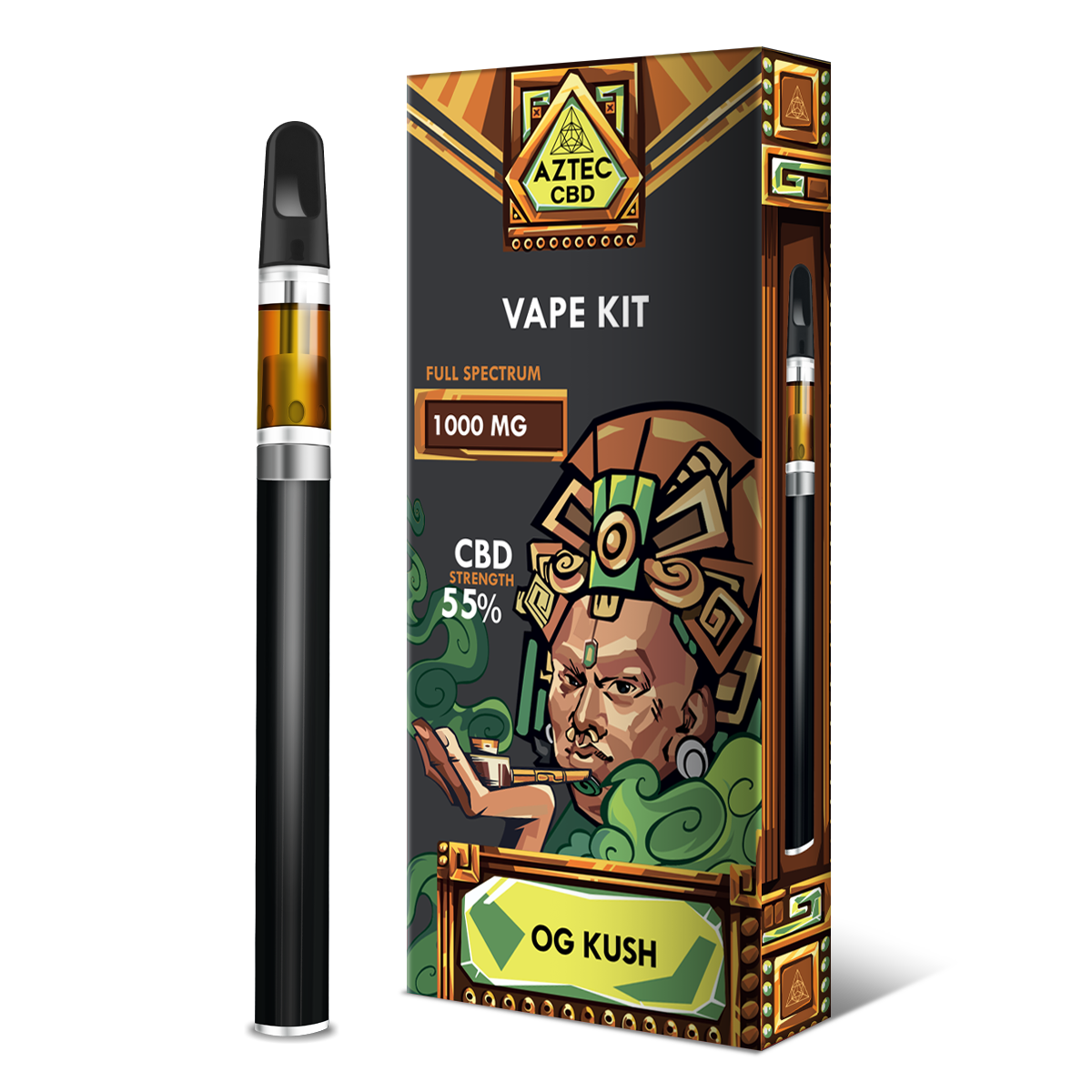 Aztec 55% CBD Vaping Kit