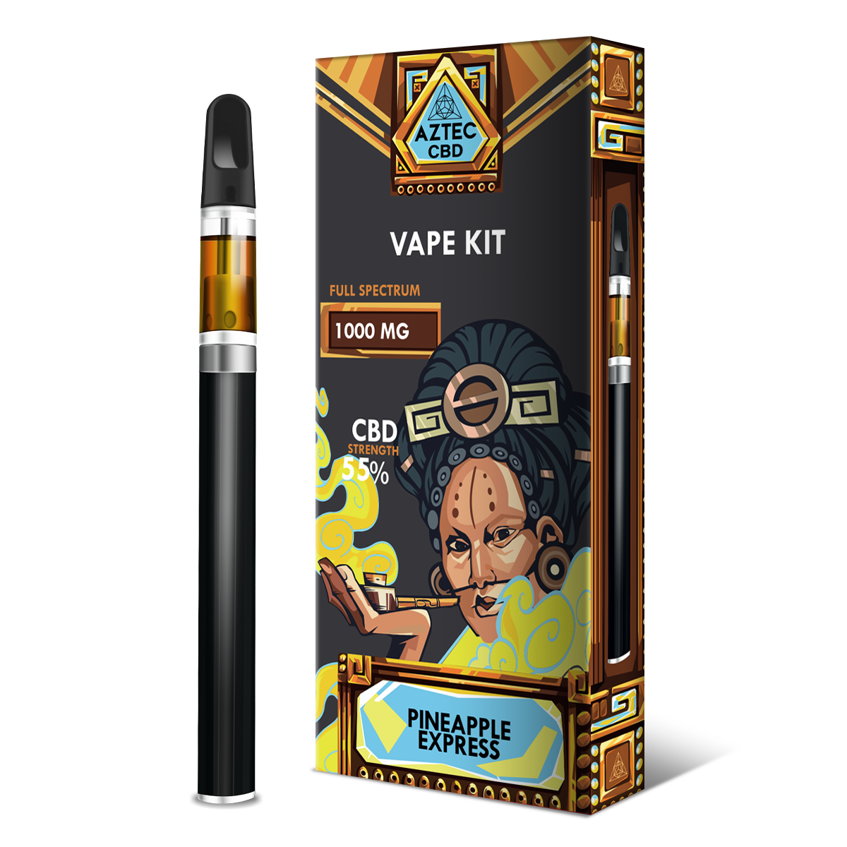 Aztec 55% CBD Vaping Kit
