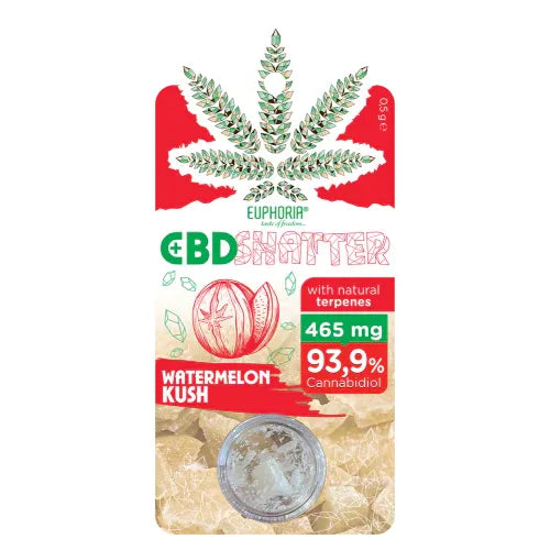 Euphoria CBD Shatter 465mg
