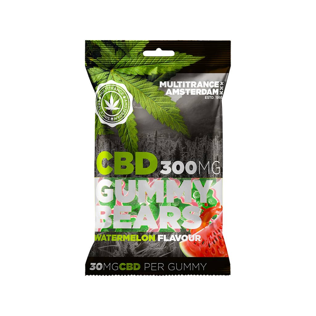 Multitrance CBD Gummy Bears 300mg