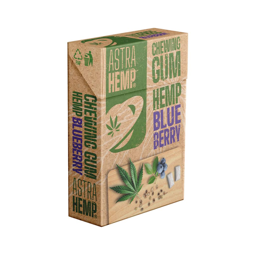 Astra Hemp Chewing Gum 17 Pieces