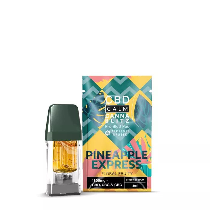 CBD Calm CANNABLITZ 1800mg 2ml Prefilled Pod Cartridge