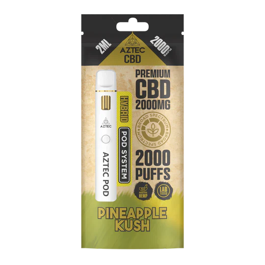 Aztec CBD Premium CBD Pod System 2000mg 2ml