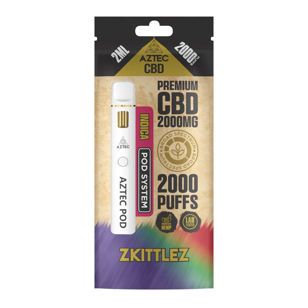 Aztec CBD Premium CBD Pod System 2000mg 2ml