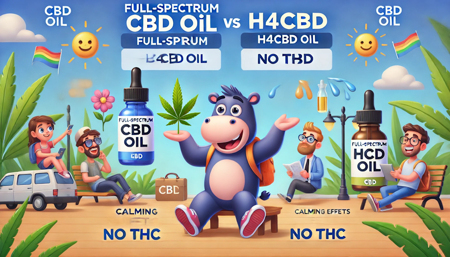 Difference Between Full-Spectrum CBD Oil and H4CBD Oil