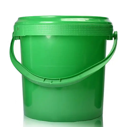 X10 Cbd Tamper Proof 1 Liter Green Buckets With Lids & Handles