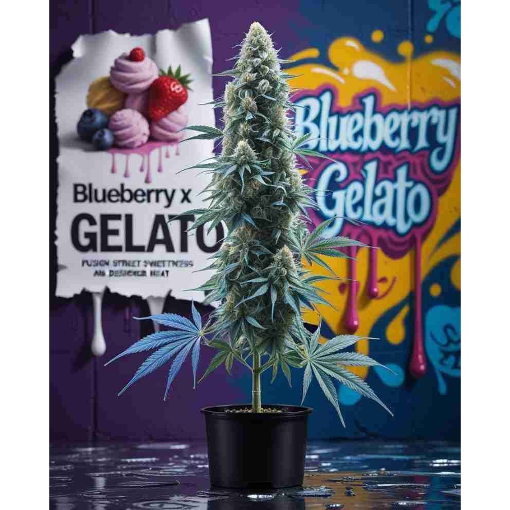 Blueberry x Gelato Feminised Cannabis Seeds
