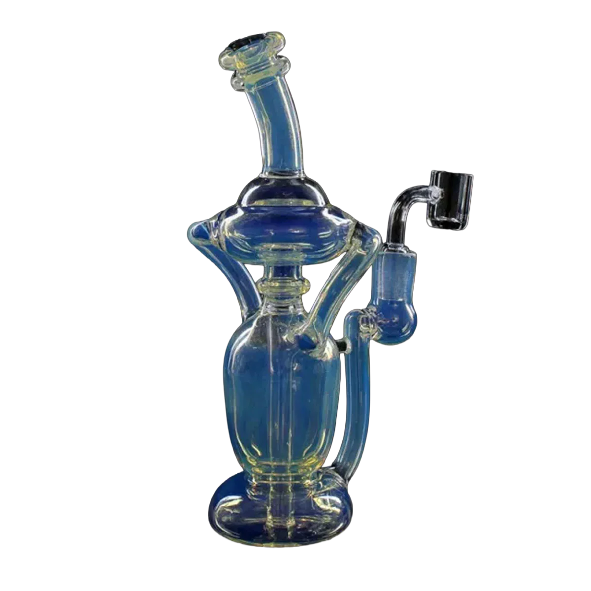 Phoenix Star 9" Dual Recycler Dab Rig With Quartz Banger