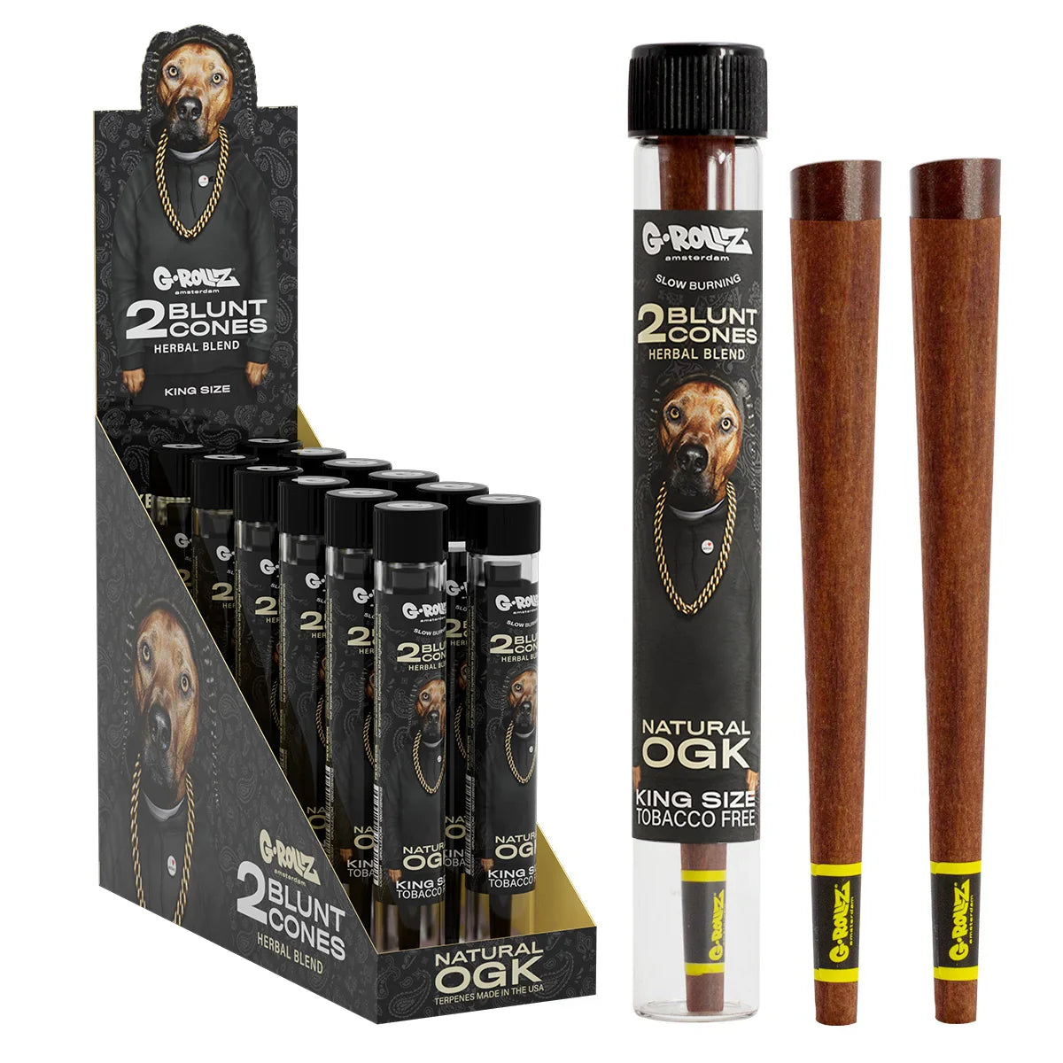 G-Rollz Terpene Infused Blunt Cones