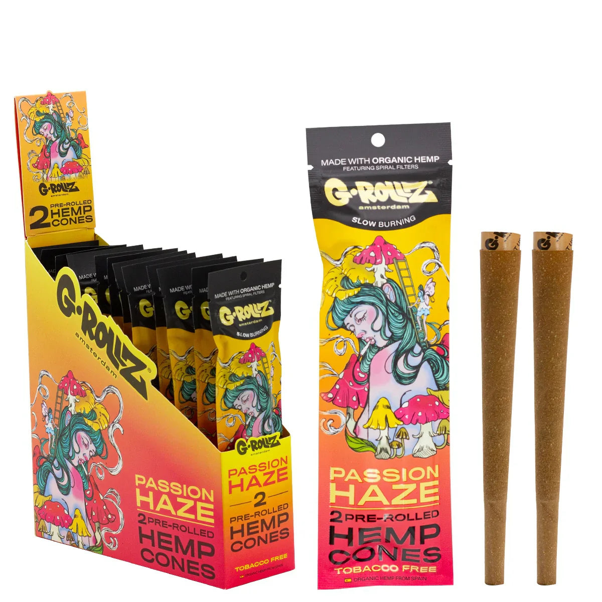 G-Rollz 2 Pre-Rolled Hemp Cones