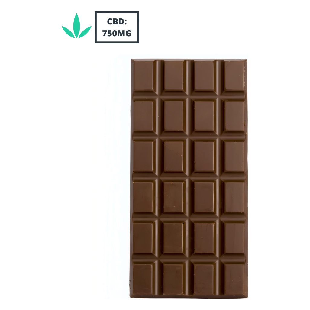 x10 100g CBD Organic Milk Chocolate Bars