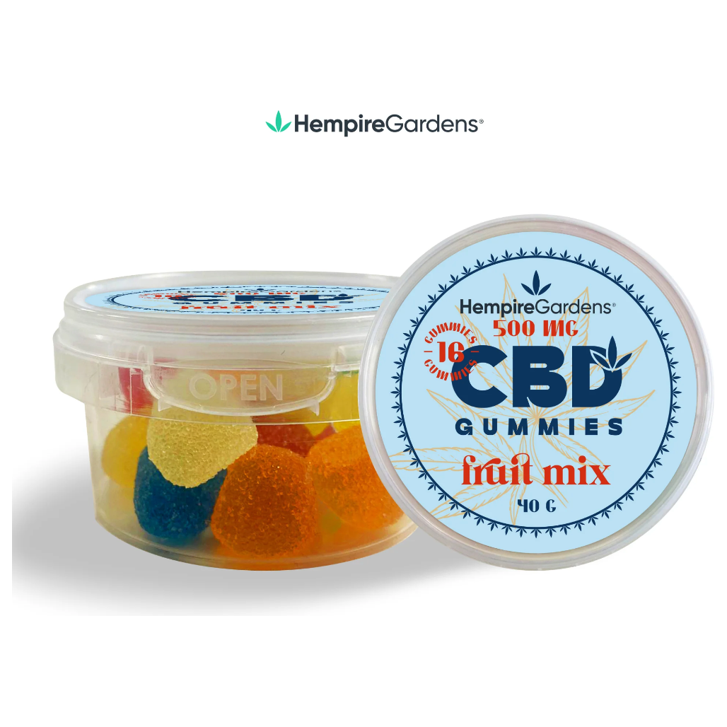 Hempire Gardens Organic CBD Fruit Gummies 500mg