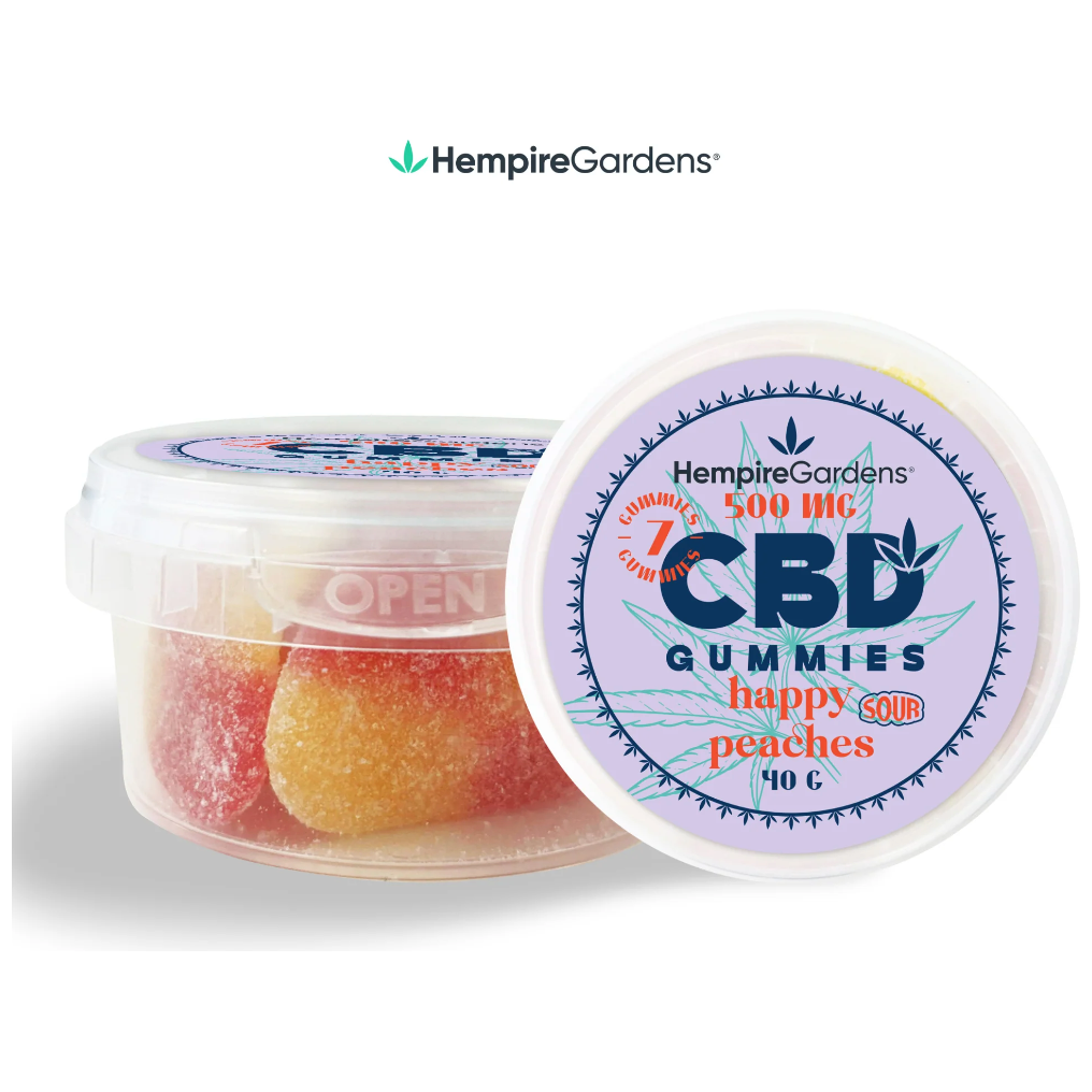 Hempire Gardens Organic CBD Fruit Gummies 500mg