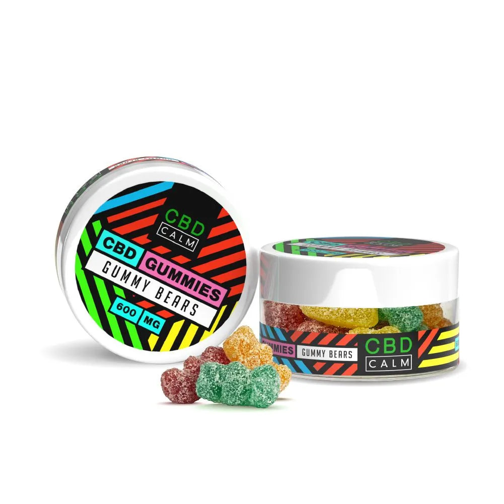 CBD Calm 600mg Sour Bears Gummies