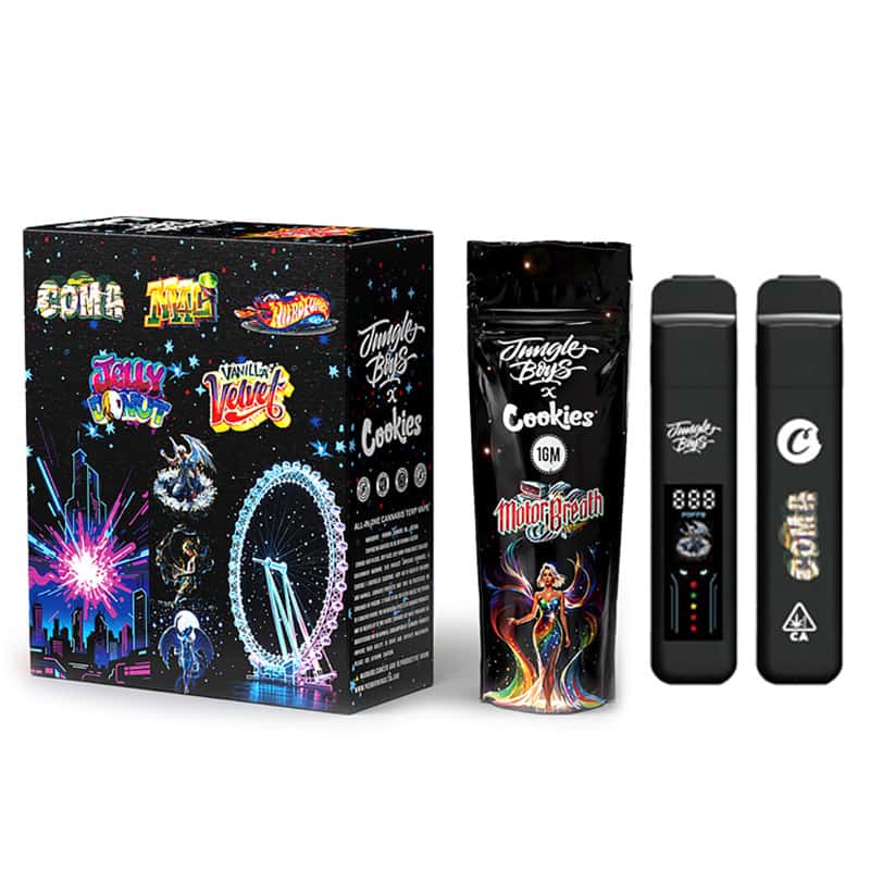 X10 Jungle Boys X Cookies Vapes With Smart LCD Display HHCP Filled