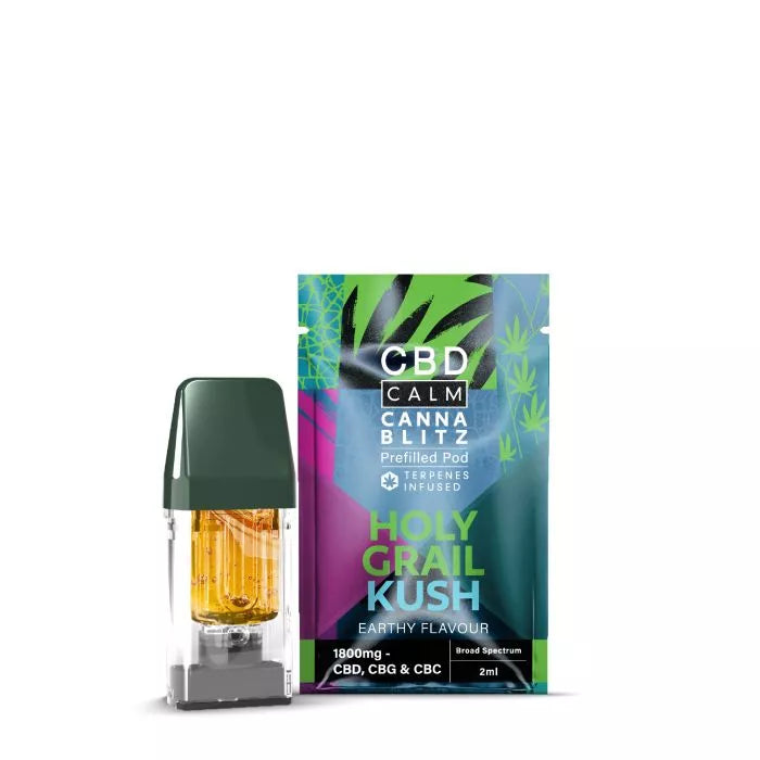CBD Calm CANNABLITZ 1800mg 2ml Prefilled Pod Cartridge